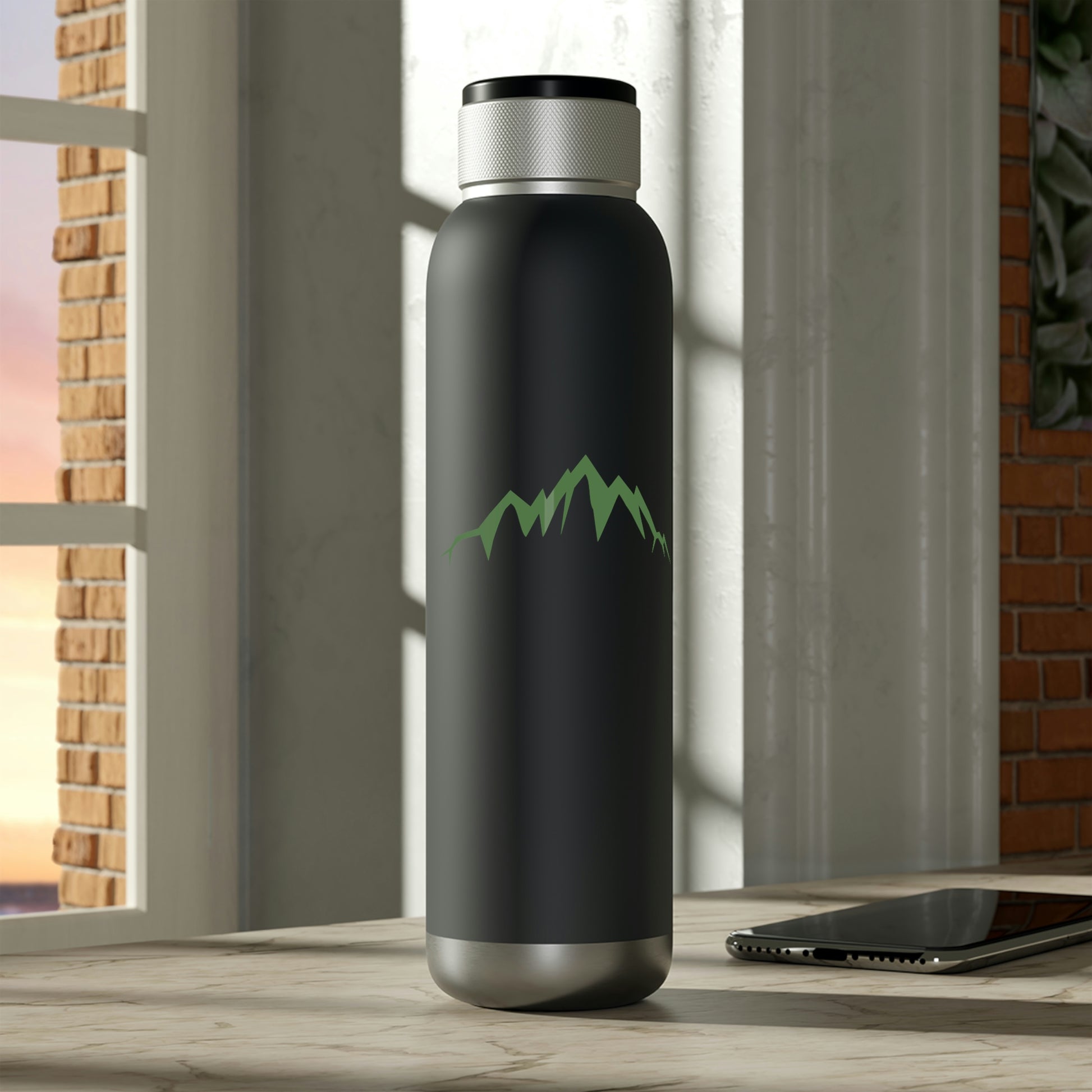 high quality hiking water bottle with speaker