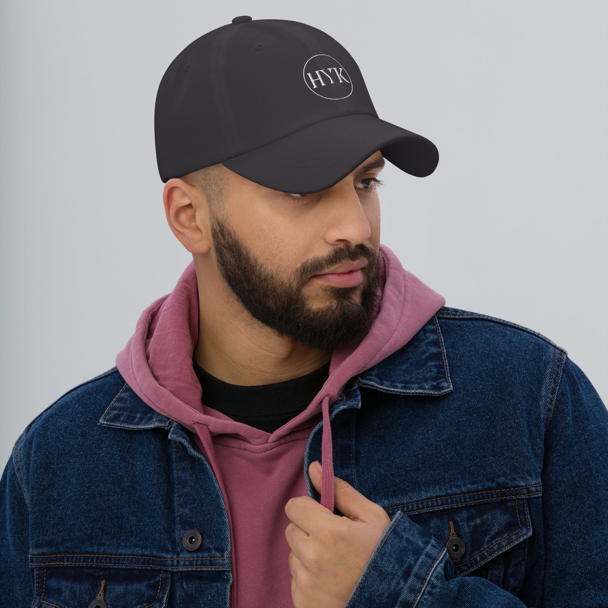 high quality grey dad hat for hiking and outdoors hats