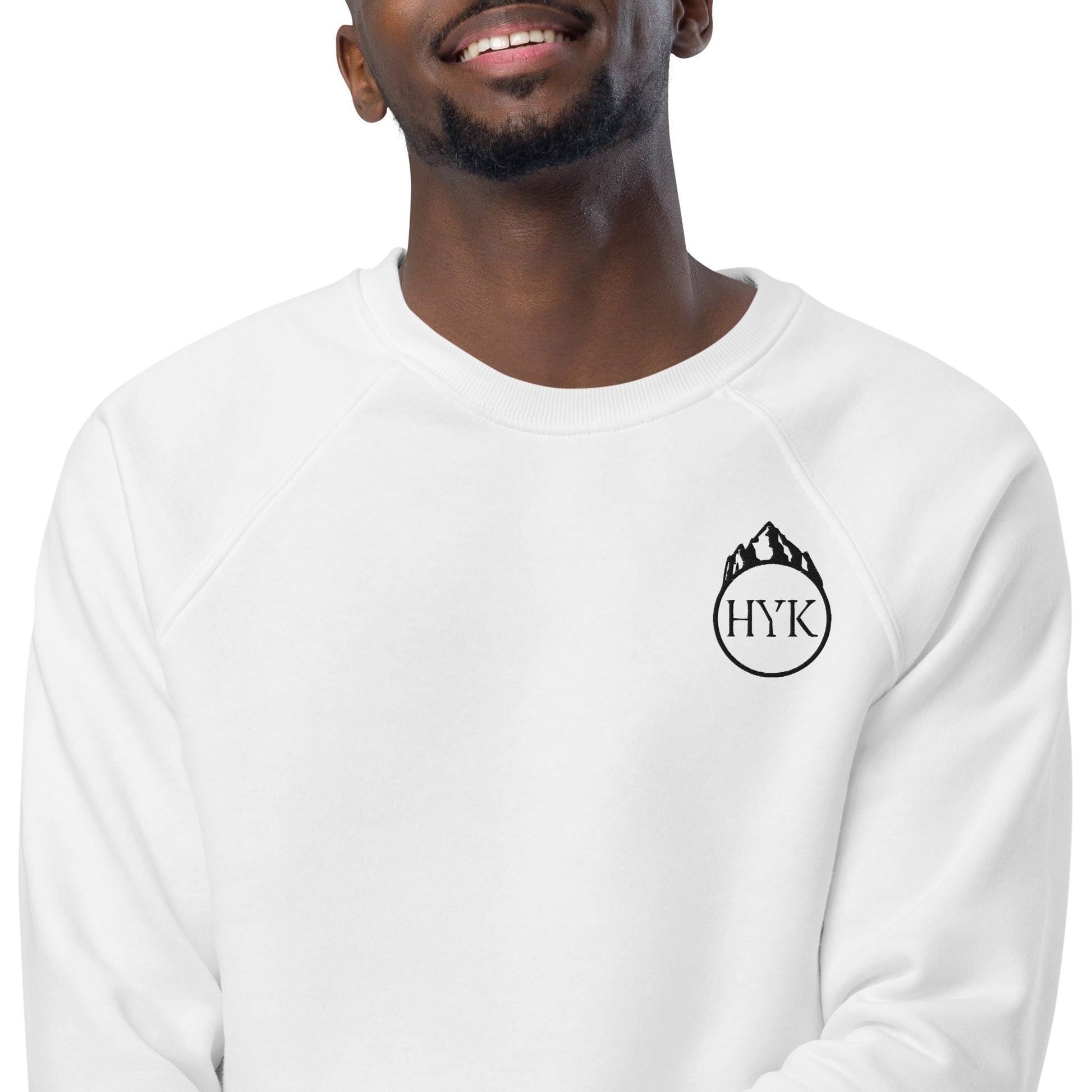 premium high quality embroidered sweatshirt for hiking and relaxing