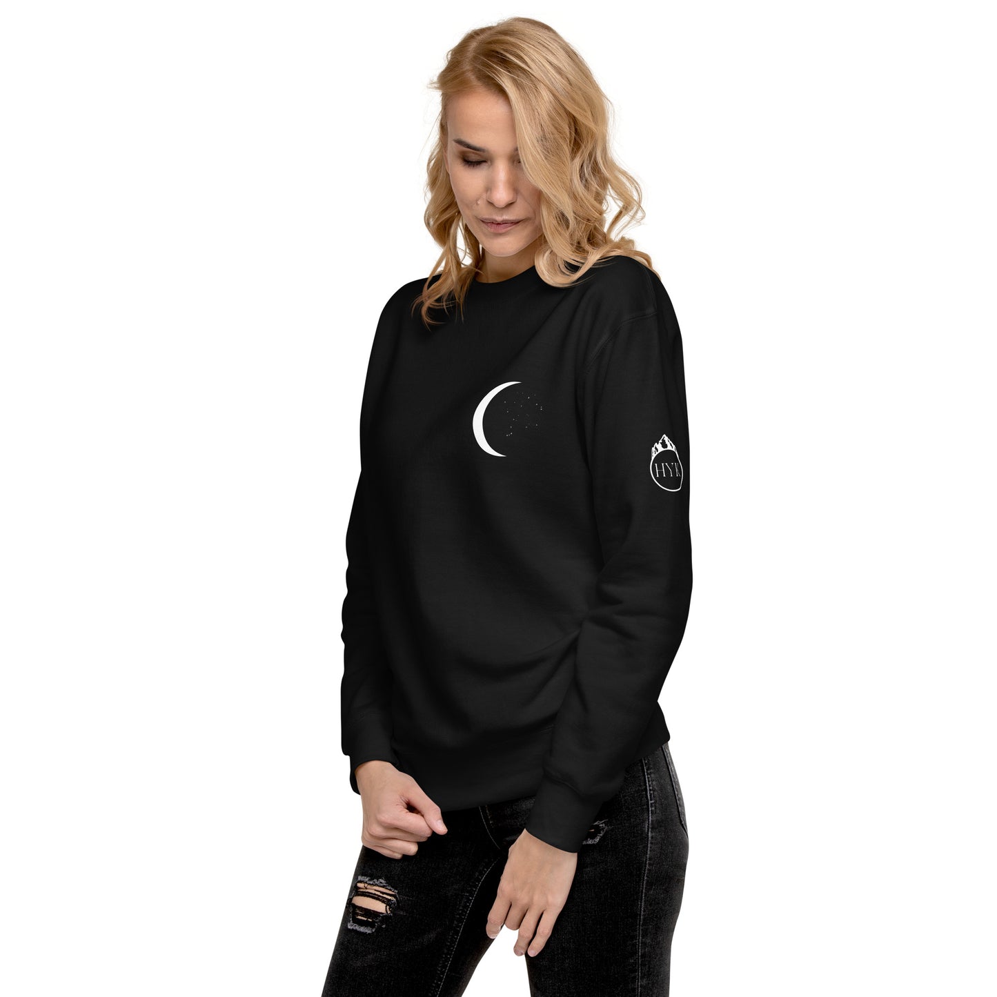 premium high quality organic cotton sweatshirt for women