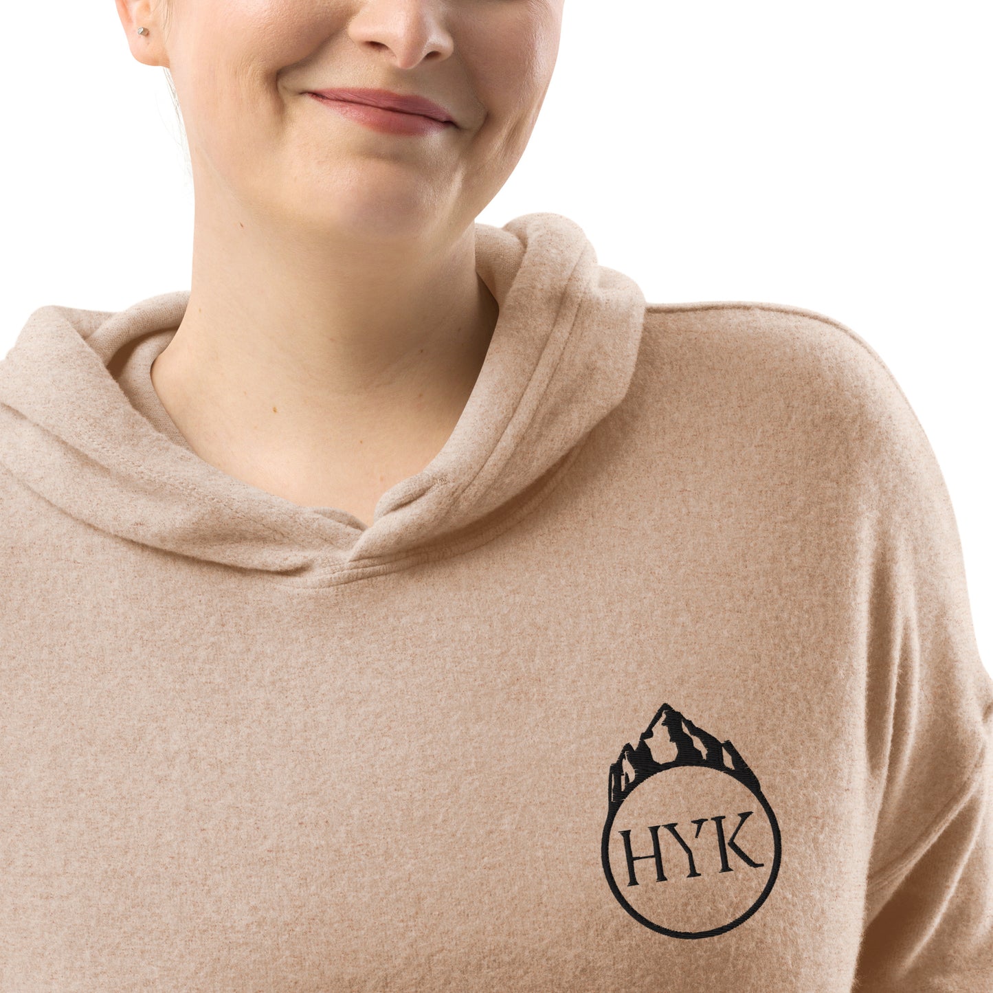 high quality organic cotton fleece hoodie for home or outdoor adventure sports