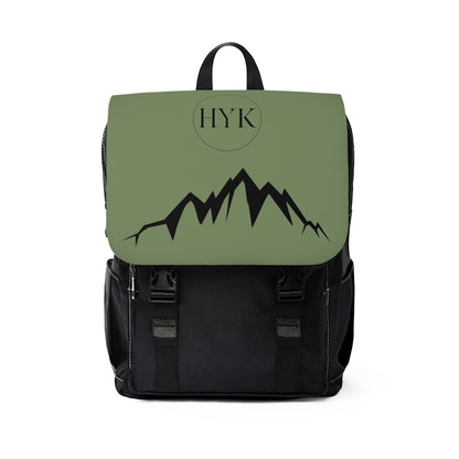 high quality oxford canvas padded backpack for hiking or outdoor adventure