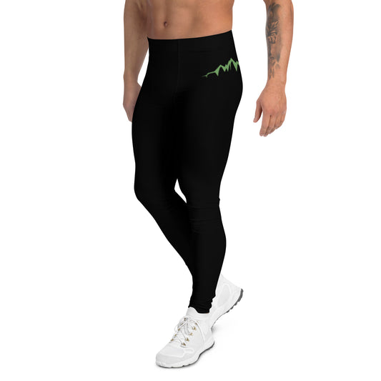 high quality thick durable mens gym leggings for hiking and outdoor activities