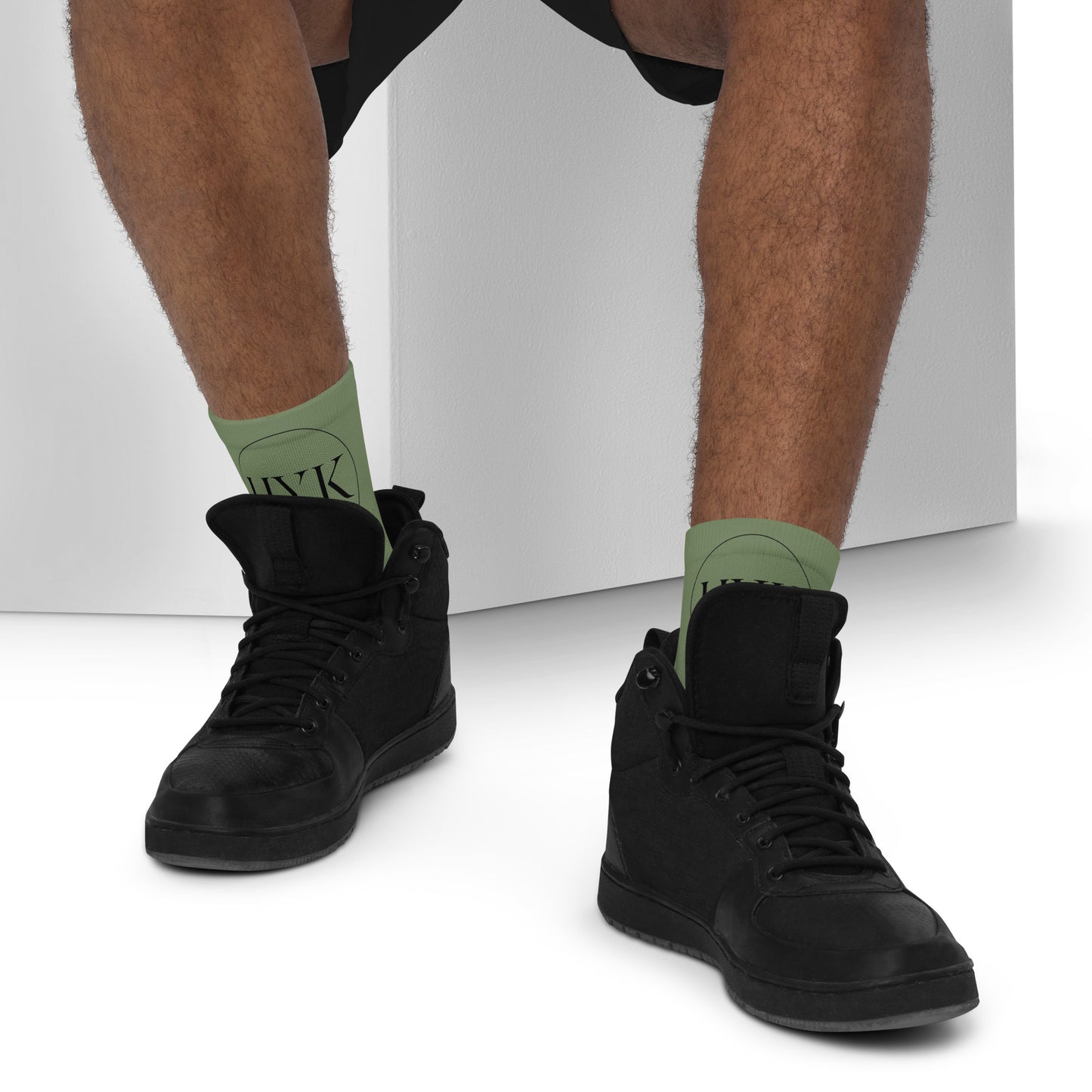 best quality green ankle socks for hiking and lounge