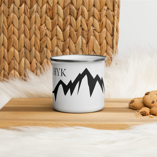 high quality enamel mug for hiking and outdoor adventure
