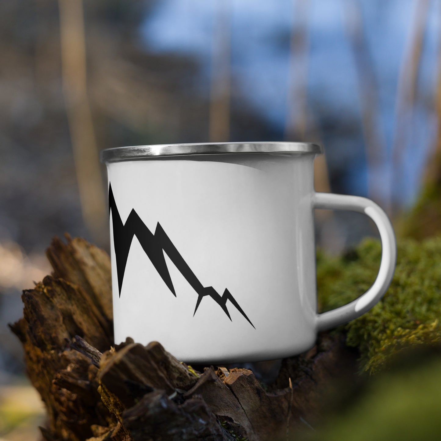 high quality enamel mug for hiking and outdoor adventure