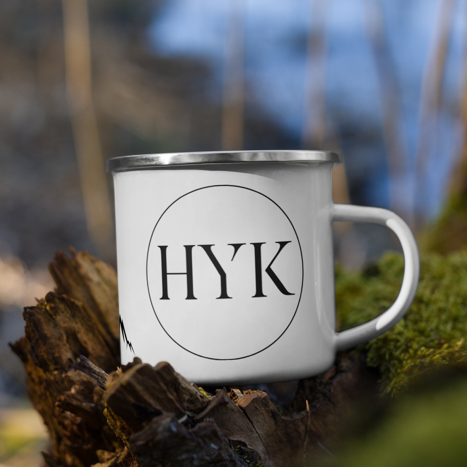 high quality enamel mug for hiking and outdoor adventure