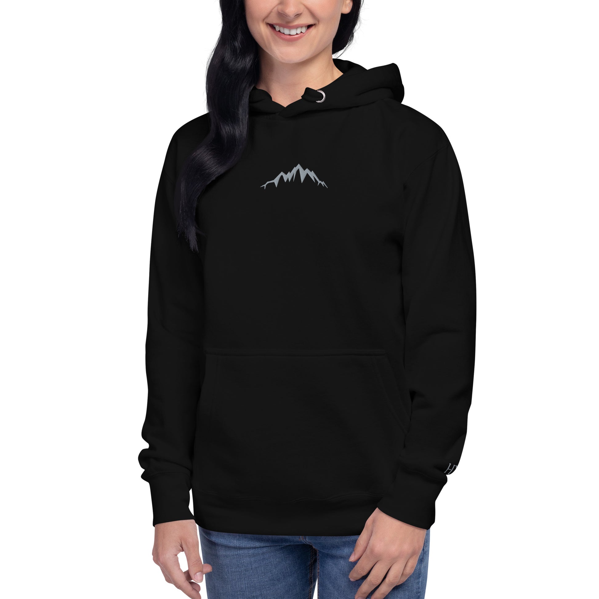 embroidered hoodie for relaxing and outdoor adventure sports