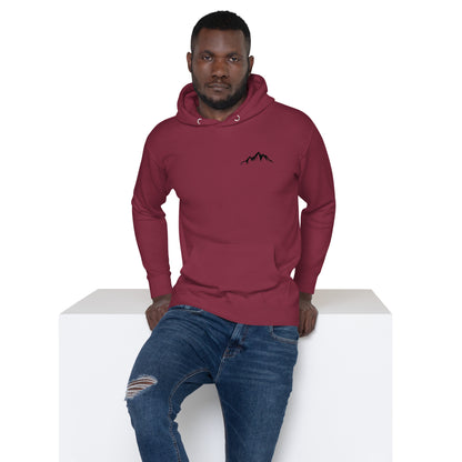 high quality premium maroon hoodie for men