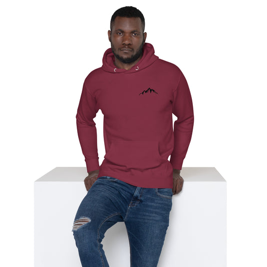 high quality premium maroon hoodie for men