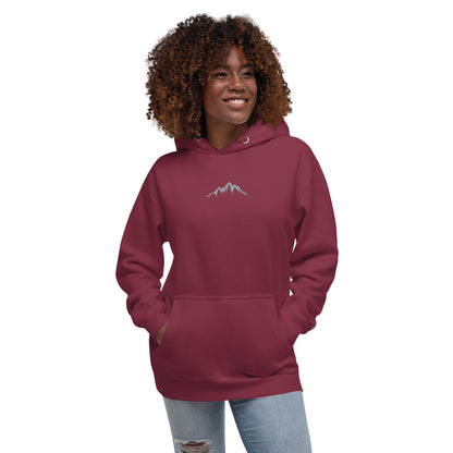 embroidered hoodie for relaxing and outdoor adventure sports