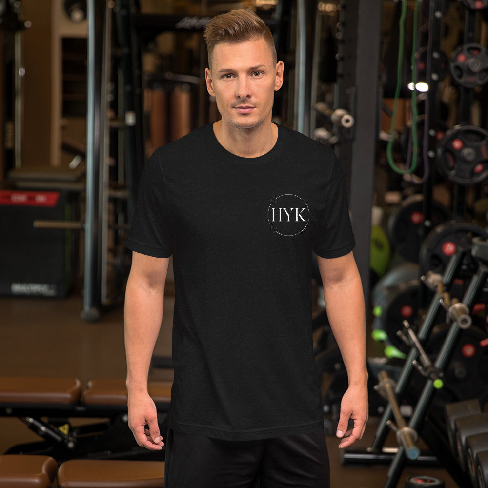 high quality black cotton t shirt for outdoors and lounge indoors