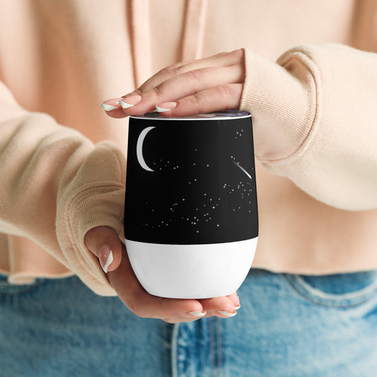 astrology drinks tumbler high quality moon and stars