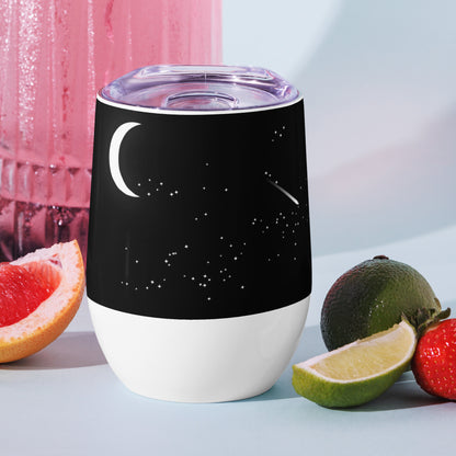 astrology drinks tumbler high quality moon and stars